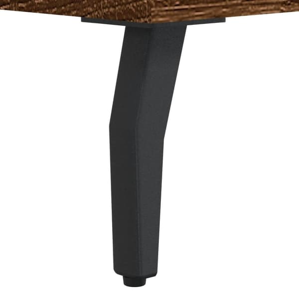 vidaXL skoreol 60x35x105 cm konstrueret træ brun egetræsfarve