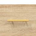 Miniatyrbilde 10 av 11: vidaXL Skohylle sonoma eik 60x35x105 cm konstruert tre