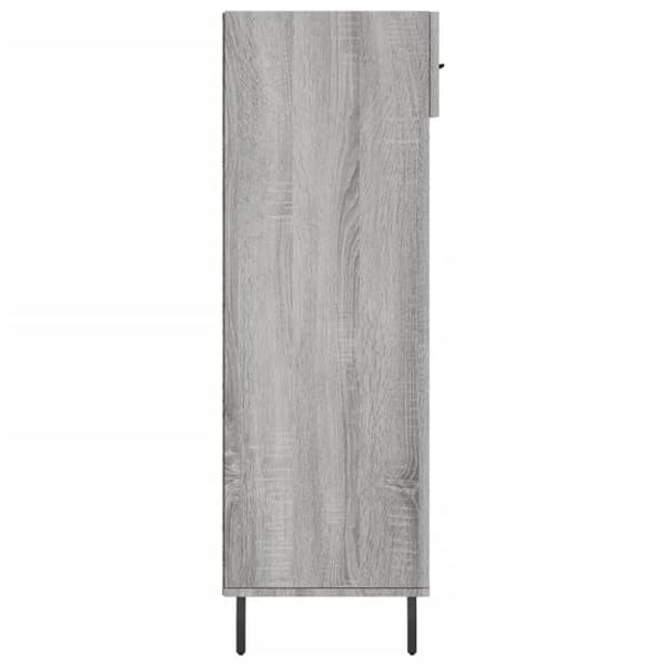 vidaXL Skohylla grå sonoma 60x35x105 cm konstruerat trä
