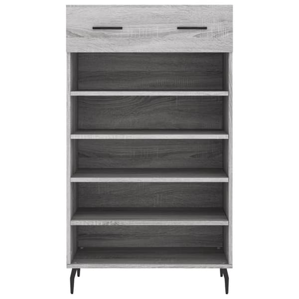 vidaXL skoreol 60x35x105 cm konstrueret træ grå sonoma-eg
