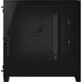 Miniatyrbild 3 av 7: Case Corsair iCUE 4000X RGB Mid Tower, Tempered Glass, Black
