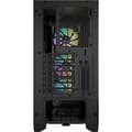 Miniatyrbild 2 av 7: Case Corsair iCUE 4000X RGB Mid Tower, Tempered Glass, Black