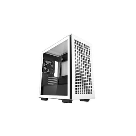 Deepcool | CH370 | Side window | White | Micro ATX | Power supply included No | ATX PS2 Hvid