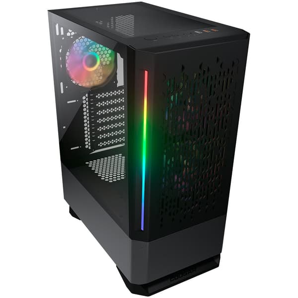 COUGAR MX430 Air RGB PC Case, Mid Tower, Black