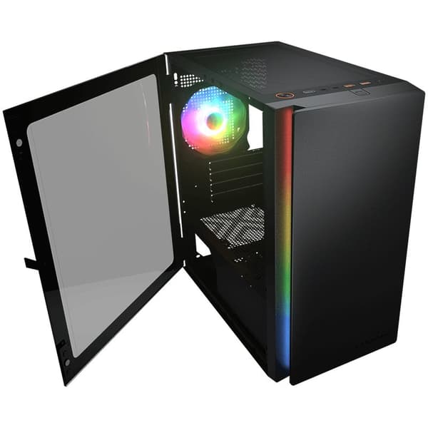 COUGAR PURITY RGB PC Case, Mini Tower, Black