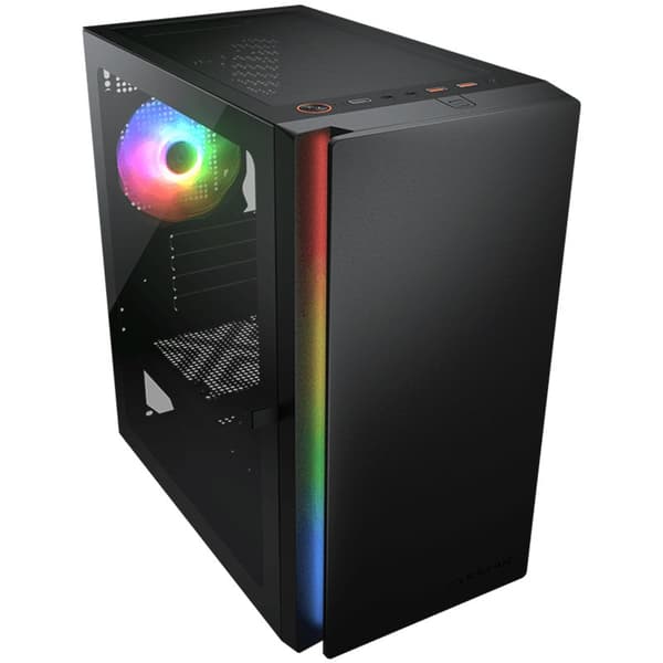 COUGAR PURITY RGB PC Case, Mini Tower, Black