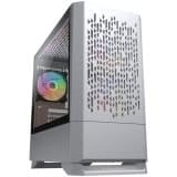 COUGAR | MG140 Air RGB White | PC Case | Mini Tower / Air Vents Front Panel / 3 x ARGB Fans / 4mm TG Left Panel Hvid
