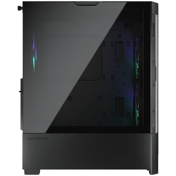 COUGAR DUOFACE RGB PC Case, Mid Tower, Black