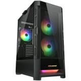 COUGAR DUOFACE RGB PC Case, Mid Tower, Black