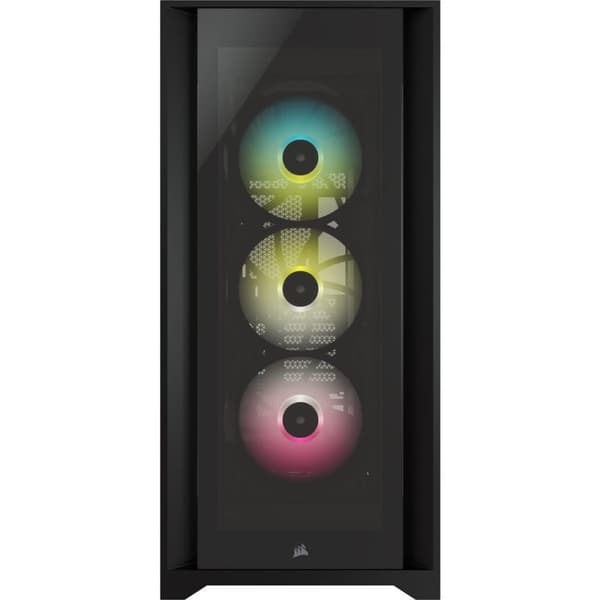 CORSAIR iCUE 5000X RGB - tower - ATX Sort