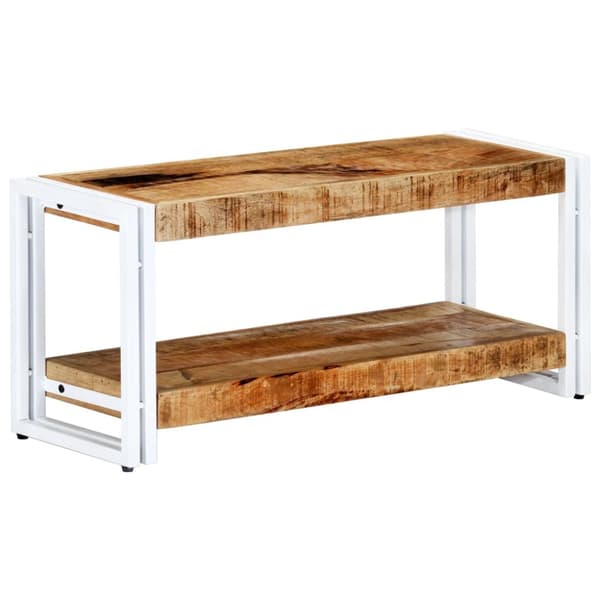 tv-skab 90 x 30 x 40 cm massivt mangotræ