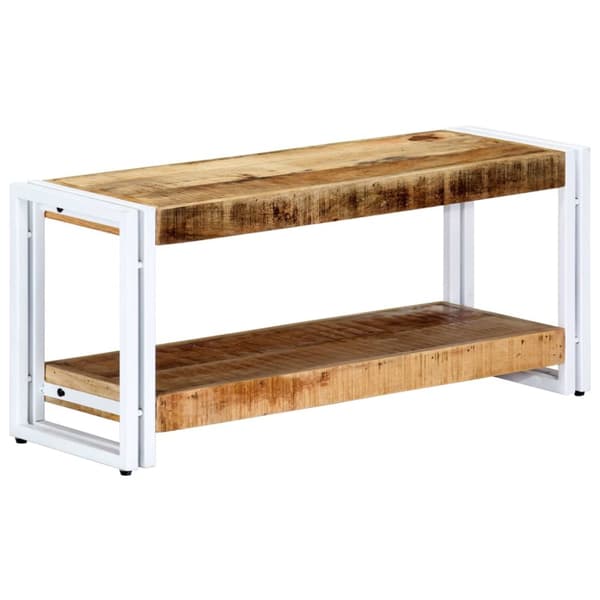 tv-skab 90 x 30 x 40 cm massivt mangotræ