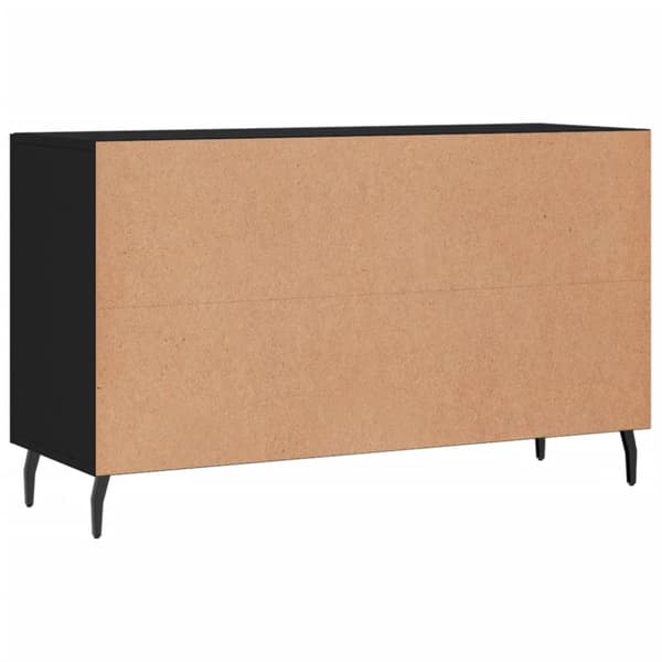 Senkki musta 100x36x60 cm tekninen puu