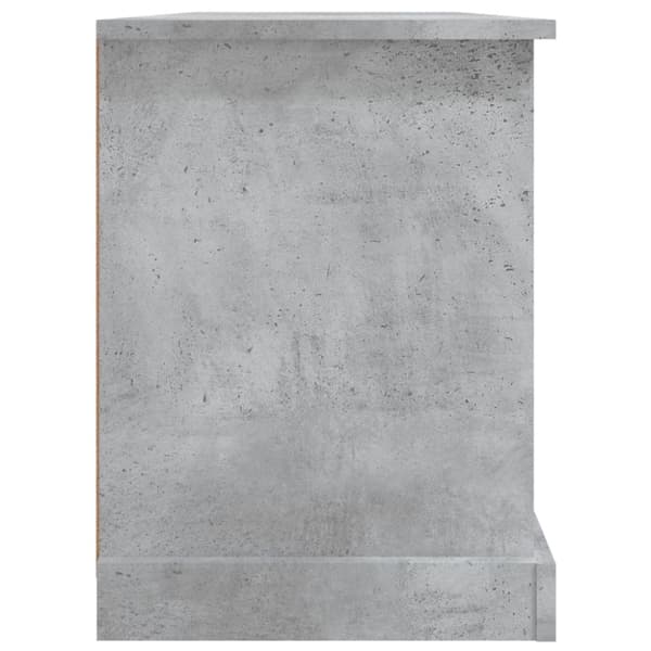 tv-bord 99,5x35,5x48 cm konstrueret træ betongrå