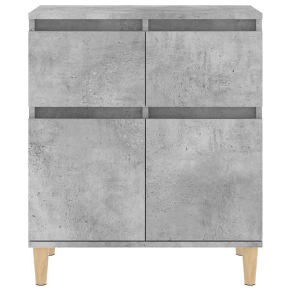 skænk 60x35x70 cm konstrueret træ betongrå