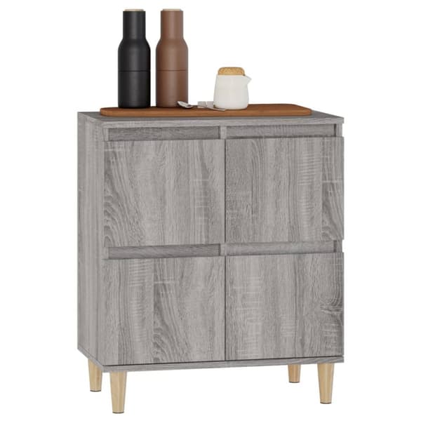 Senkki harmaa Sonoma 60x35x70 cm tekninen puu