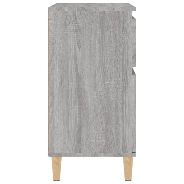 skænk 60x35x70 cm konstrueret træ grå sonoma-eg