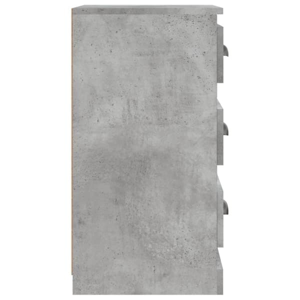 skænk 36x35,5x67,5 cm konstrueret træ betongrå