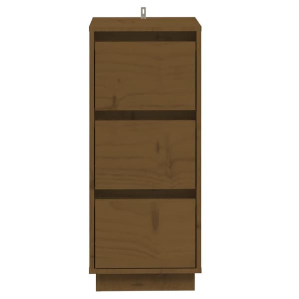 Senkit 2 kpl hunajanruskea 32x34x75 cm täysi mänty