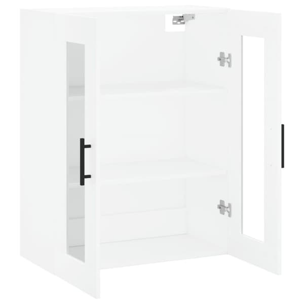 væghængt skab 69,5x34x90 cm hvid