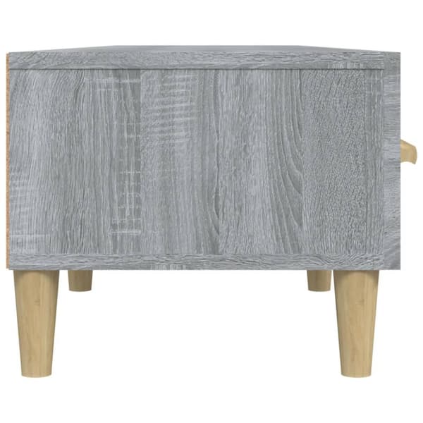 Tv-bänk grå sonoma 150x34,5x30 cm konstruerat trä