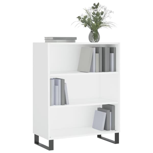skab 69,5x32,5x90 cm konstrueret træ hvid