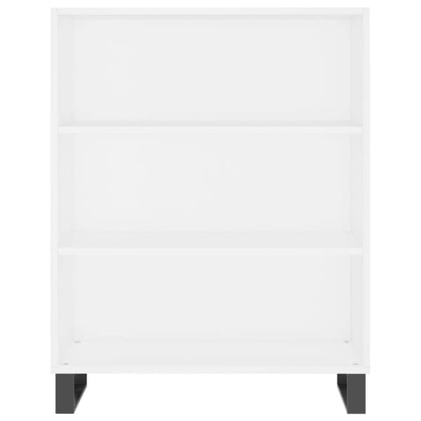 skab 69,5x32,5x90 cm konstrueret træ hvid
