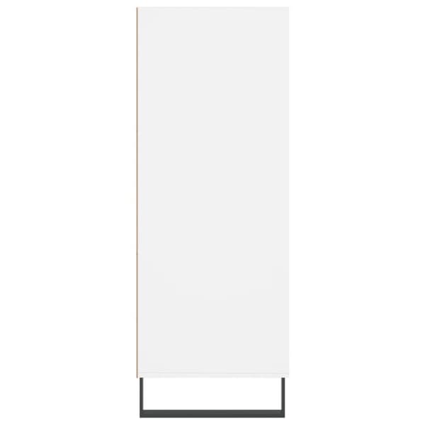 skab 69,5x32,5x90 cm konstrueret træ hvid