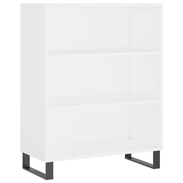 skab 69,5x32,5x90 cm konstrueret træ hvid
