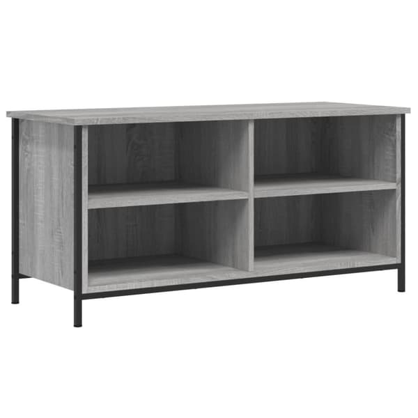 Tv-bänk grå sonoma 100x40x50 cm konstruerat trä