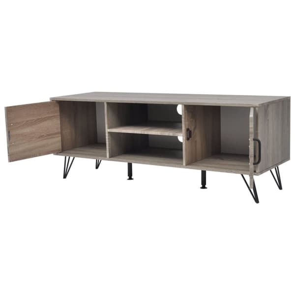 TV-taso 120x40x45 cm harmaa