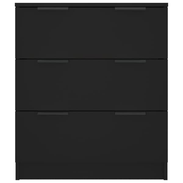 Senkki musta 60x30x70 cm tekninen puu