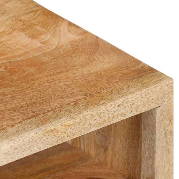 tv-skab 110x30x40 cm massivt mangotræ