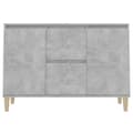 Pikkukuva 5 / 7: Senkki betoninharmaa 103,5x35x70 cm tekninen puu