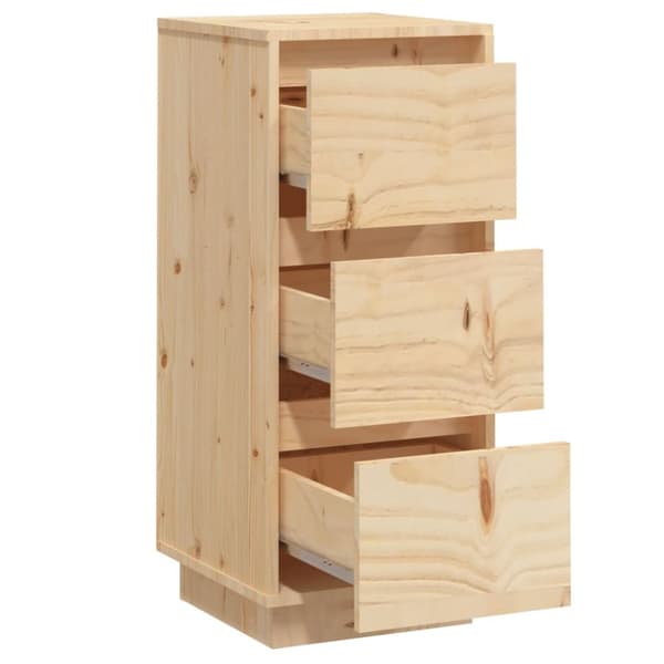skænke 2 stk. 32x34x75 cm massivt fyrretræ