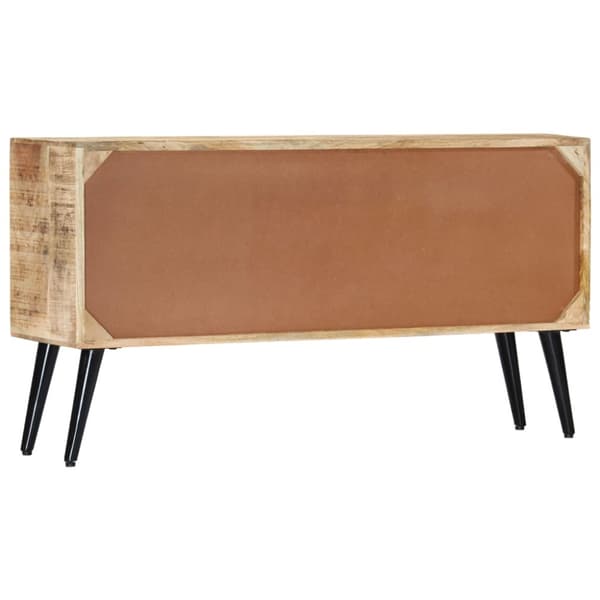 skænk 118 x 30 x 62 cm massivt mangotræ