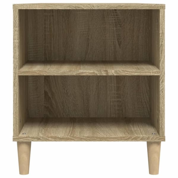 Tv-bänk sonoma-ek 102x44,5x50 cm konstruerat trä