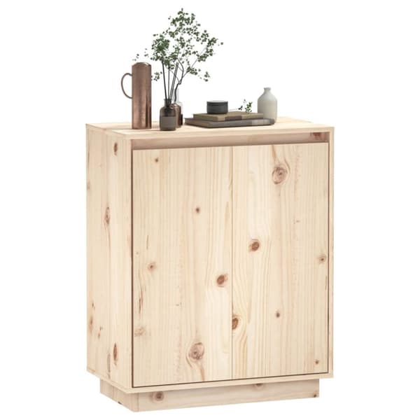 skænk 60x34x75 cm massivt fyrretræ