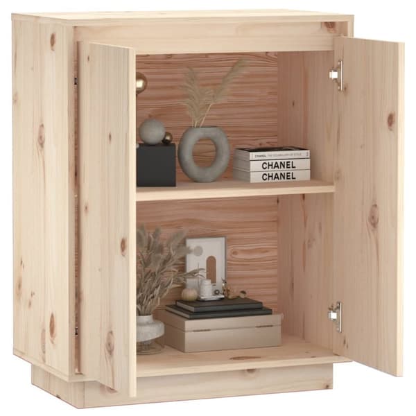 skænk 60x34x75 cm massivt fyrretræ