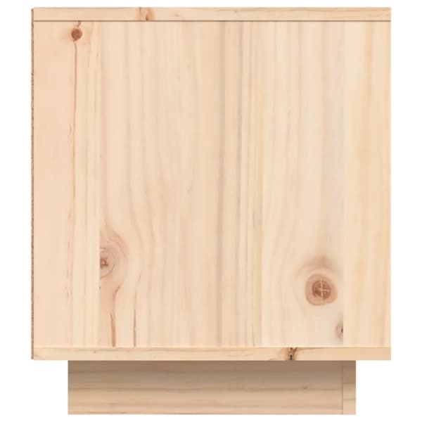 Tv-bänk 80x35x40,5 cm massiv furu