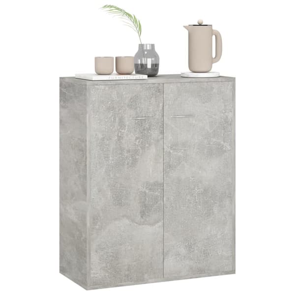Senkki betoninharmaa 60x30x75 cm tekninen puu