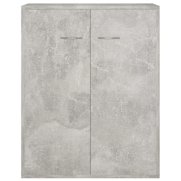 Senkki betoninharmaa 60x30x75 cm tekninen puu