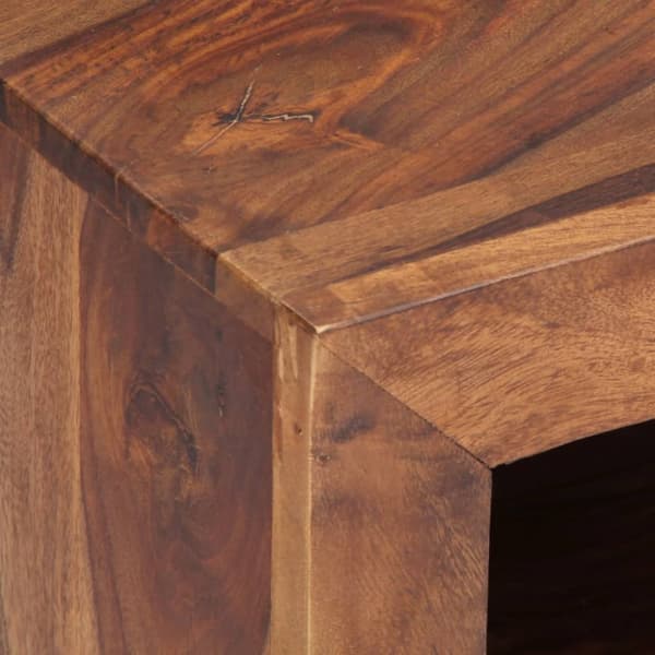 tv-skab 120x30x40 cm massivt sheeshamtræ