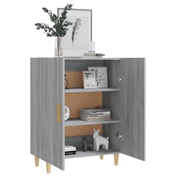 Senkki harmaa Sonoma 70x34x90 cm tekninen puu