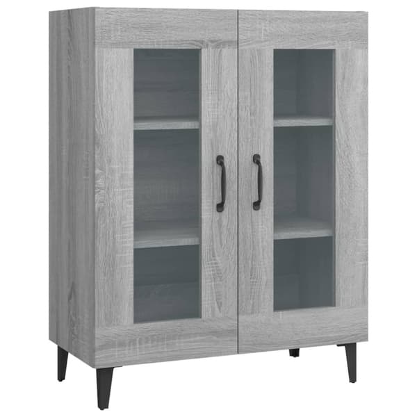 Senkki harmaa Sonoma 69,5x34x90 cm tekninen puu