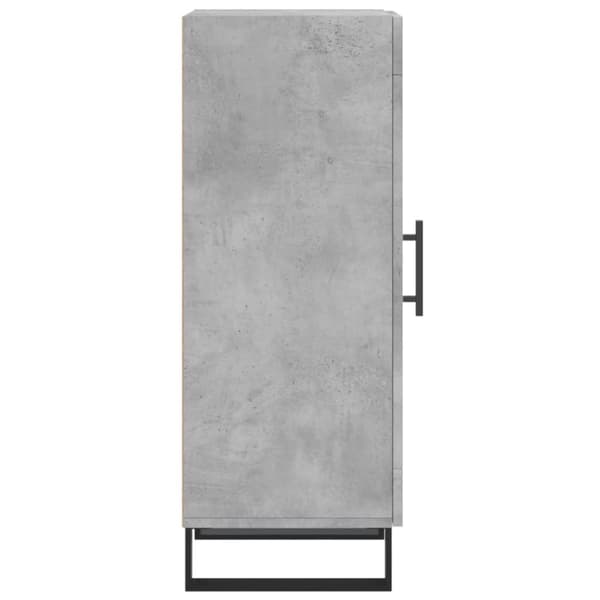 skænk 34,5x34x90 cm konstrueret træ betongrå