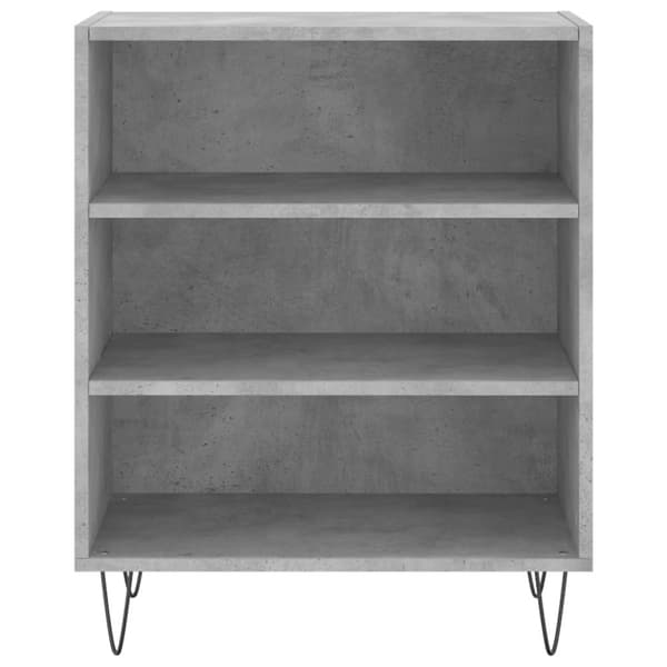 Senkki betoninharmaa 57x35x70 cm tekninen puu