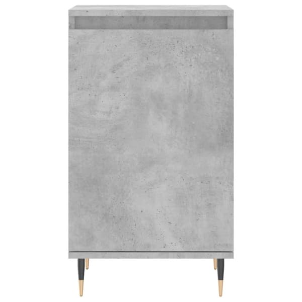 Byrå betonggrå 40x35x70 cm konstruerat trä