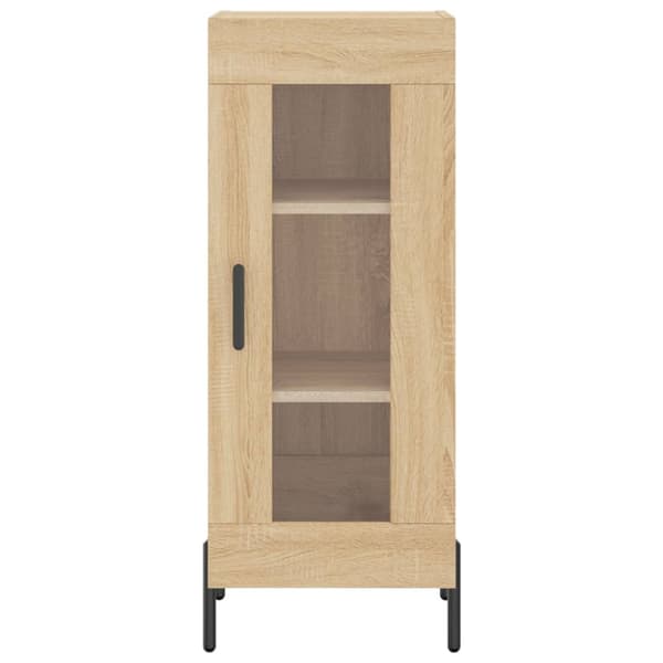 skænk 34,5x34x90 cm konstrueret træ sonoma-eg