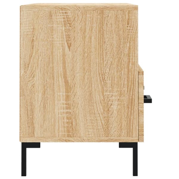 Tv-bänk sonoma ek 80x36x50 cm konstruerat trä